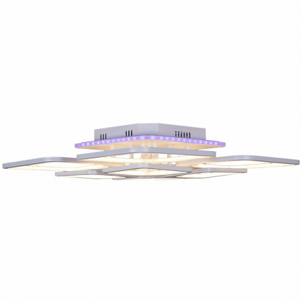 Потолочная светодиодная люстра Reluce 11005-0.3-4+4RGB WH(RGB)