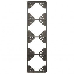 Рамка 4-постовая Efapel Apolo 5000 Metalizada графит 50942 TGR