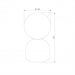 Настольная лампа TK Lighting 16040 Miki