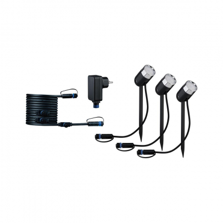 Ландшафтный светодиодный светильник Paulmann Pike Plug Shine ZigBee 94284