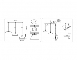 Светильник подвесной Ambrella light COMFORT FL4840