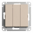 Выключатель трехклавишный Schneider Electric AtlasDesign 10A 250V песочный ATN001231