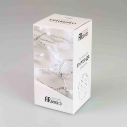 Светодиодная гирлянда Ardecoled ARD-EDGE-CLASSIC-2400x600-WHITE-88LED-MILK-STD Warm 034105