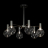 Потолочная люстра Loft IT Tiara 10045/6 Black