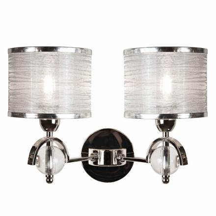 Бра iLamp Chelsea W2400-2 Nickel