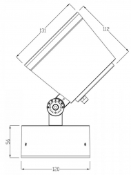 Уличный светодиодный светильник Deko-Light Colt 732125