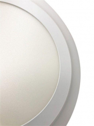 Потолочный светодиодный светильник Elvan 500-RD-18+6 White