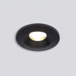 Встраиваемый светодиодный светильник Elektrostandard Gridi 9903 LED 3W 3000K COB BK черный a063923