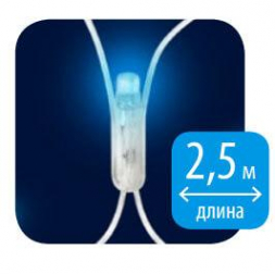 Светодиодная сетка Uniel 220V синий ULD-N2520-240/DTA BLUE IP20 07938