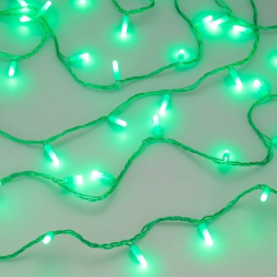 Уличная светодиодная гирлянда Ardecoled нить 230V зеленый ARD-String-Classic-10000-Green-100Led-Milk-STD Green 031196
