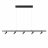 Подвесная светодиодная люстра Loft IT Sign 10260/5 Black