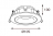 Встраиваемый светильник Italline M02-026029 white