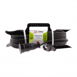 Удлинитель силовой ЭРА 1гн 30м с/з UFx-1e-3x2,5-30m-IP44(kg) Б0050872