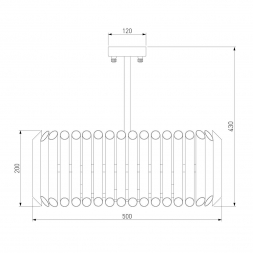 Потолочная люстра Bogates Castellie 461/5