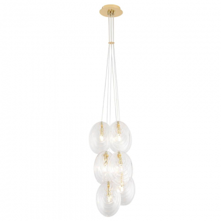 Подвесная люстра Crystal Lux Mar SP6 Transparente
