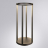 Уличный светодиодный светильник Arte Lamp Hassaleh A3370PA-1BK