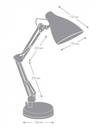 Настольная лампа Camelion KD-331 C16 14165