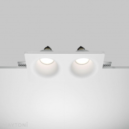 Встраиваемый светильник Maytoni Technical Gyps Modern DL002-DW-02-W