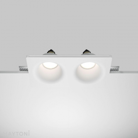 Встраиваемый светильник Maytoni Technical Gyps Modern DL002-DW-02-W