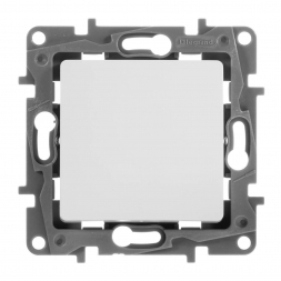 Переключатель одноклавишный промежуточный Legrand Etika 10A 250V белый 672209