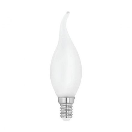 Лампа светодиодная Eglo E14 4W 4000К опал 12565