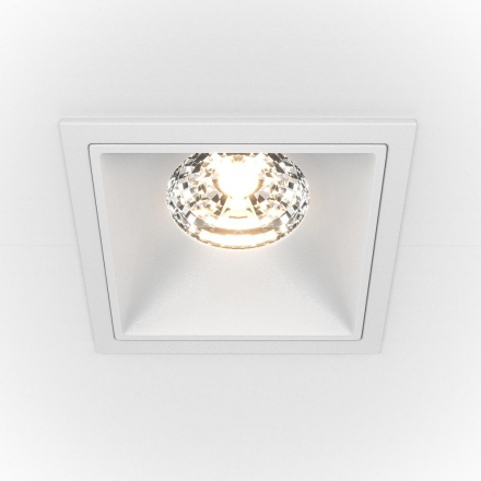 Встраиваемый светильник Maytoni Alfa LED DL043-01-15W3K-D-SQ-W