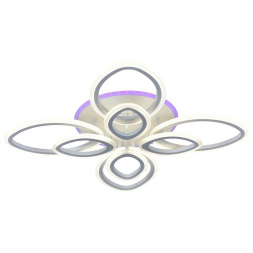Потолочная светодиодная люстра Profit Light 8055/4+4 WHT