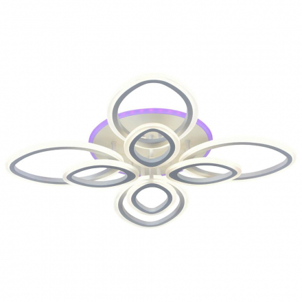 Потолочная светодиодная люстра Profit Light 8055/4+4 WHT