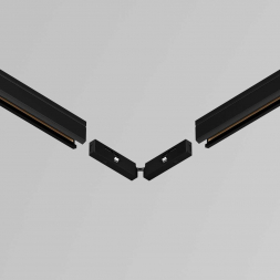 Коннектор питания угловой Maytoni Technical Accessories for tracks Levity TRA184CPC-1B-3