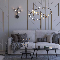 Подвесная светодиодная люстра Odeon Light L-vision Verica 4156/9L
