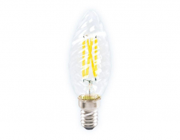 Лампа светодиодная филаментная Ambrella light E14 6W 4200K прозрачная 202124