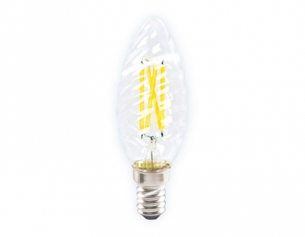 Лампа светодиодная филаментная Ambrella light E14 6W 4200K прозрачная 202124