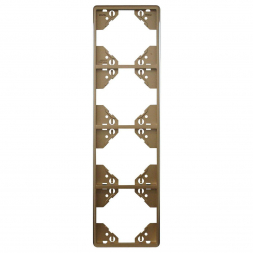 Рамка 4-постовая Efapel Apolo 5000 Metalizada шампань 50942 TCH