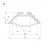 Профиль Arlight KLUS-P45-2000 ANOD 020898