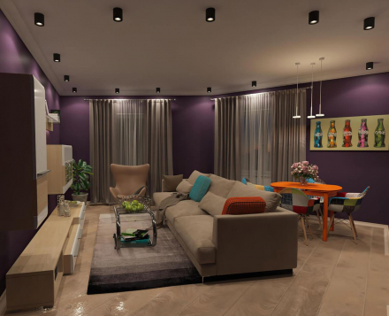 Потолочный светильник Denkirs DK2001-BK