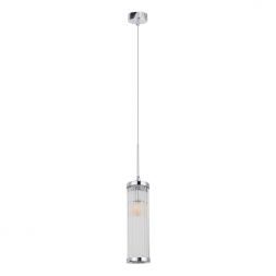 Подвесной светильник Crystal Lux Tadeo SP1 D100 Chrome/Transparente
