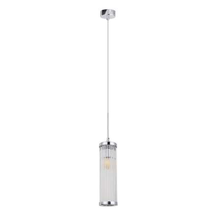 Подвесной светильник Crystal Lux Tadeo SP1 D100 Chrome/Transparente