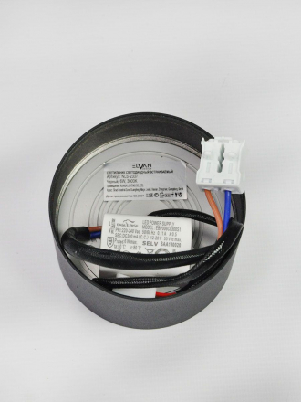 Потолочный светодиодный светильник Elvan NLS-2337-6W-NH-Bk