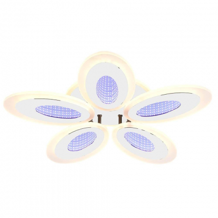 Потолочная светодиодная люстра Profit Light 8091/5 WHT