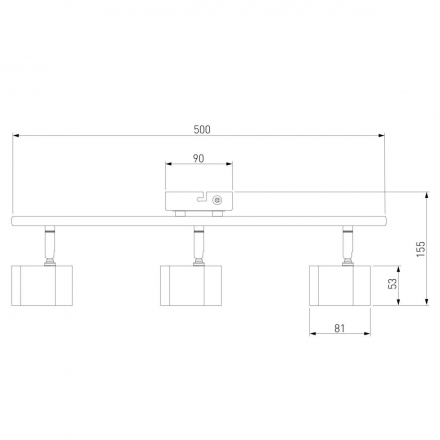 Спот Eurosvet Prime 20058/3 черный