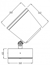 Уличный светодиодный светильник Deko-Light Colt 732136