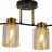 Потолочная люстра Illumico IL6111-4COU-79 BK GD