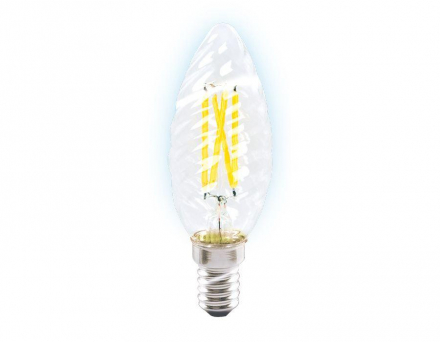 Лампа светодиодная филаментная Ambrella light E14 6W 6400K прозрачная 202126