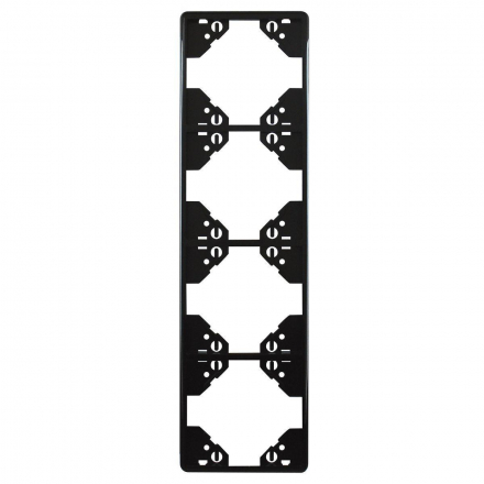 Рамка 4-постовая Efapel Apolo 5000 Standard черный 50942 TPT