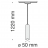 Трековый светодиодный светильник для магнитного шинопровода Maytoni Track Lamps TR016-2-12W3K-B
