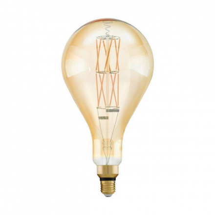 Лампа светодиодная диммируемая Eglo E27 8W 2100K янтарь 110111