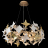 Подвесная люстра Crystal Lux LETISIA SP8 GOLD