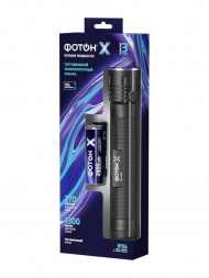 Ручной светодиодный фонарь Фотон аккумуляторный 220х35 1300 лм MSA-2400X 24543