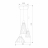 Подвесная люстра TK Lighting 10188 Modesto
