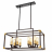 Подвесная люстра Lumina Deco Waldorf LDP 1140-8 BK+MD
